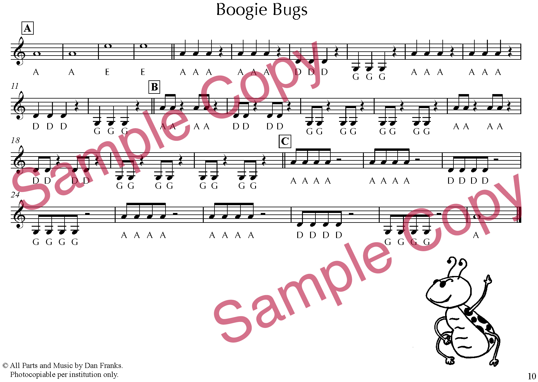 Boogie Bugs Sample